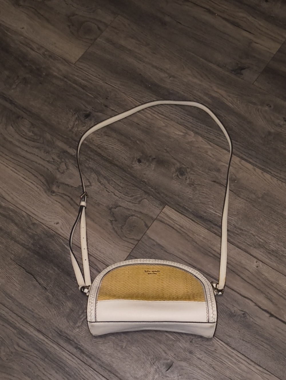 kate spade White Crossbody Bag